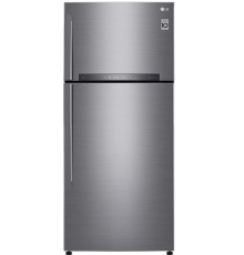 Холодильник LG GN-H702HMHZ серебристый