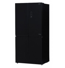 Холодильник HYUNDAI CM5005F черное стекло