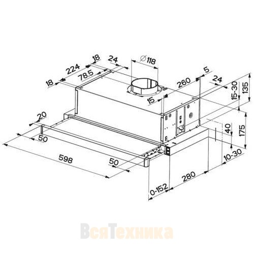 Вытяжка Franke FTC 601 GR XS