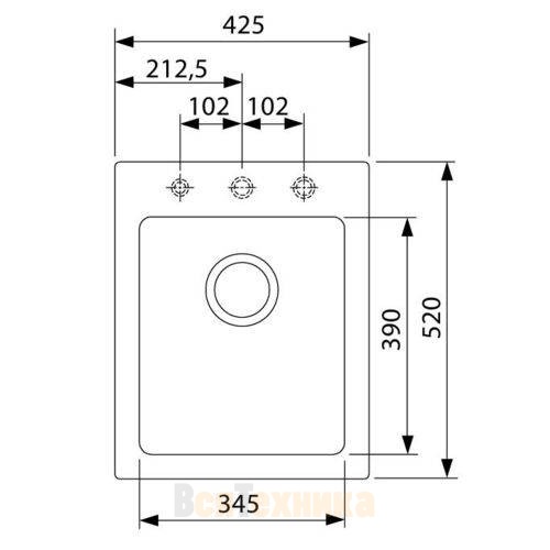 Мойка Franke MRG 610-42