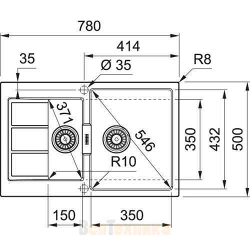 Мойка Franke S2D 651-78 143.0628.382