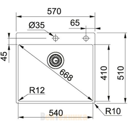 Мойка Franke BXX 210/110-68
