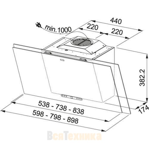 Вытяжка Franke FMA 2.0 807 WH
