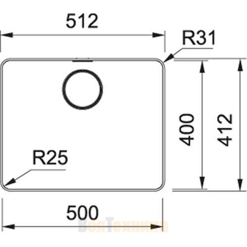 Мойка Franke MYX 210-50 127.0603.517