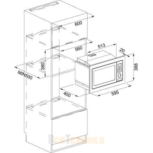 Микроволновая печь Franke FMW 250 CR2 G BK