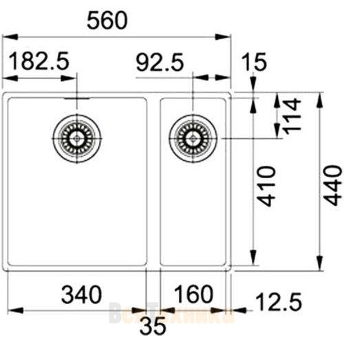 Мойка Franke SID 160 3,5