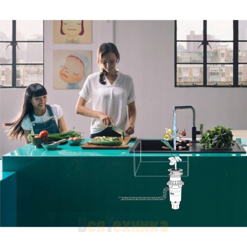 Измельчитель Franke Slimline TE-75 Slim