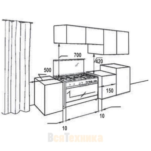 Комбинированная плита Korting CKE 68041 CRI