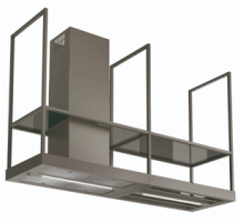 Вытяжка Faber островная T-SHELF EV8 TITANIUM MATT A180