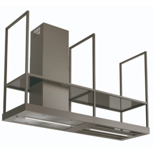 Вытяжка Faber островная T-SHELF EV8 TITANIUM MATT A180
