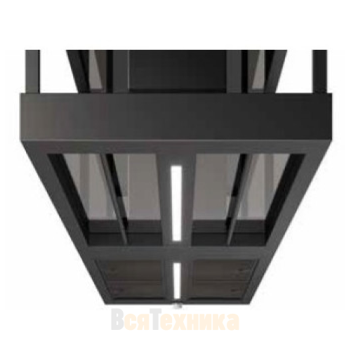 Вытяжка Faber островная T-SHELF EV8 BK MATT A180