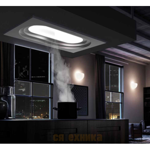 Вытяжка островная Faber INSIDE UP WH KL A90