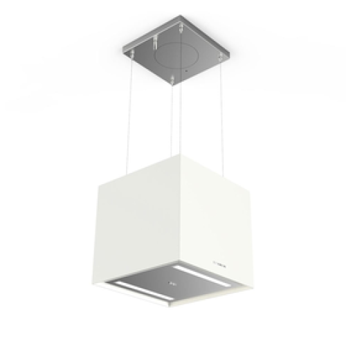 Вытяжка Faber островная SOFT CUBE WHITE KOS F40