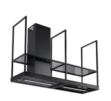 Вытяжка Faber островная T-SHELF EV8 BK MATT A180