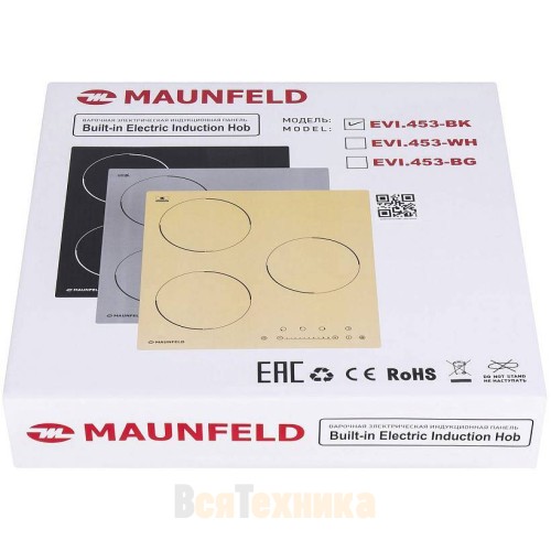 Индукционная варочная панель Maunfeld EVI.453-BK