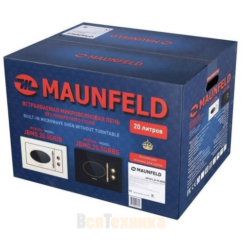 Встраиваемая микроволновая печь Maunfeld JBMO.20.5GRIB
