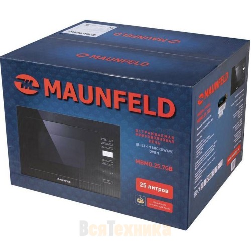 Встраиваемая микроволновая печь Maunfeld MBMO.25.7GB
