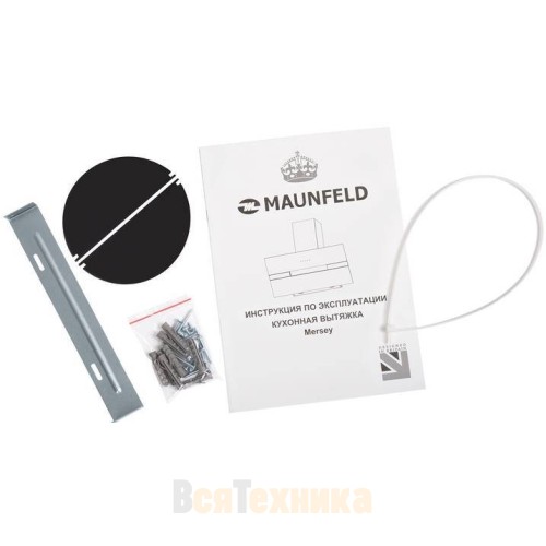 Вытяжка Maunfeld Mersey 50 черный\вставка сатин