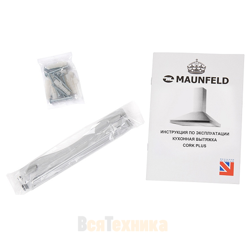 Вытяжка MAUNFELD Cork Plus 60 нержавеющая сталь
