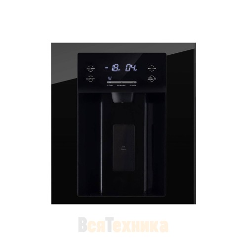 Холодильник HIBERG RFS-650DX NFGB Inverter