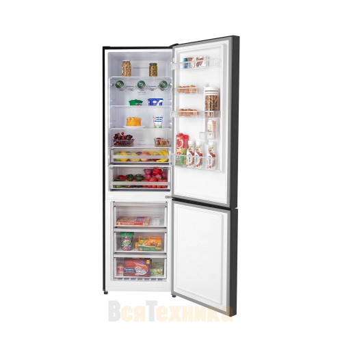 Холодильник HIBERG RFC-400DX NFGB inverter