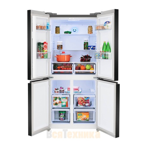 Холодильник HIBERG RFQ-490DX NFXd Inverter