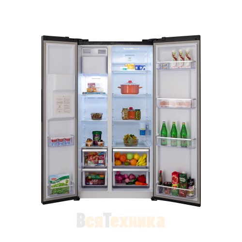 Холодильник HIBERG RFS-650DX NFGB Inverter