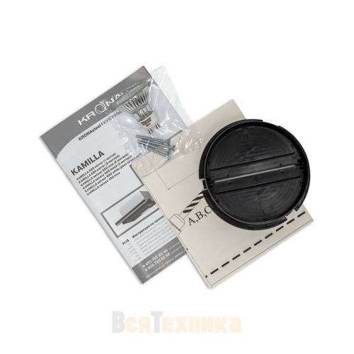 Вытяжка Krona KAMILLA sensor 600 inox (2 мотора)
