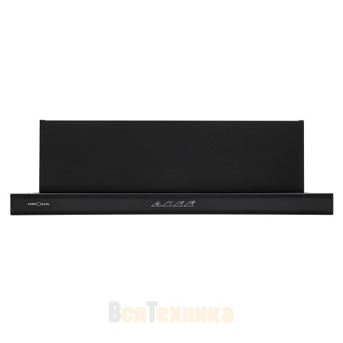 Вытяжка Krona KAMILLA sensor 600 black (2 мотора)