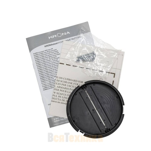 Вытяжка Krona Kamilla 600 dark glass (1 мотор)