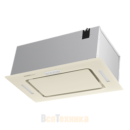 Кухонная вытяжка HOMSair Crocus Push 52 бежевый