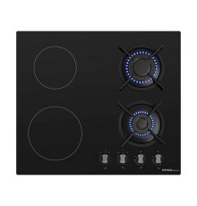 Комбинированная варочная панель HOMSair HG641VBK