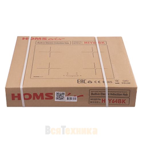 Индукционная варочная панель HOMSair HIY64BK