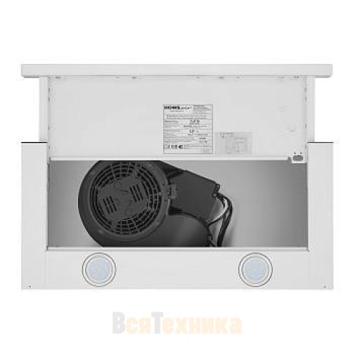 Кухонная вытяжка HOMSair FLAT 60 Glass белый