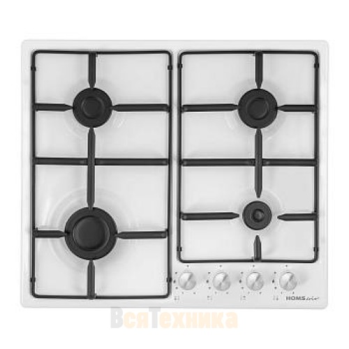 Газовая варочная панель HOMSair HGE643WH