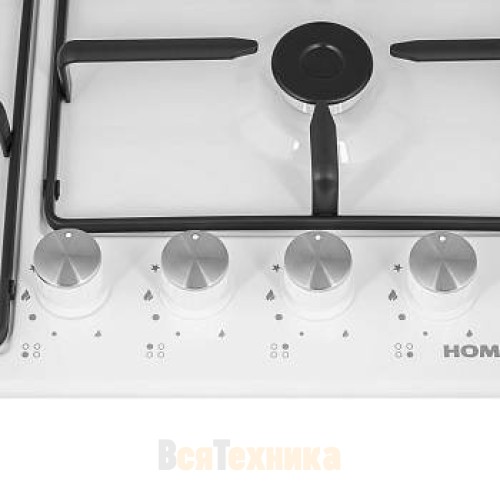 Газовая варочная панель HOMSair HGE643WH