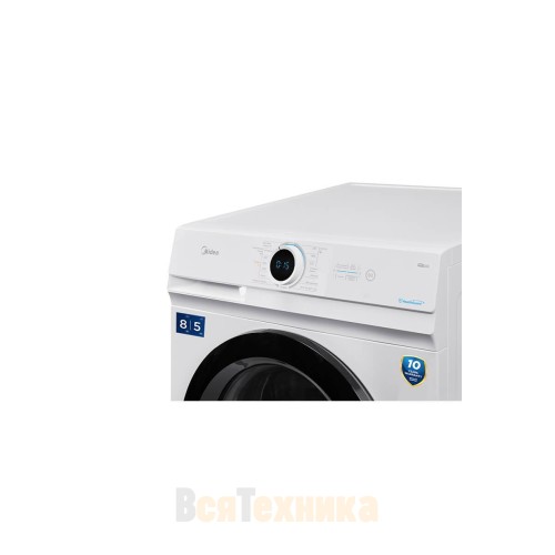 Стиральная машина с функцией сушки Midea MF100D80BS Lunar series