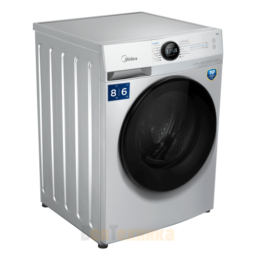 Стиральная машина с функцией сушки Midea MF200D80WBSW-RU Lunar series