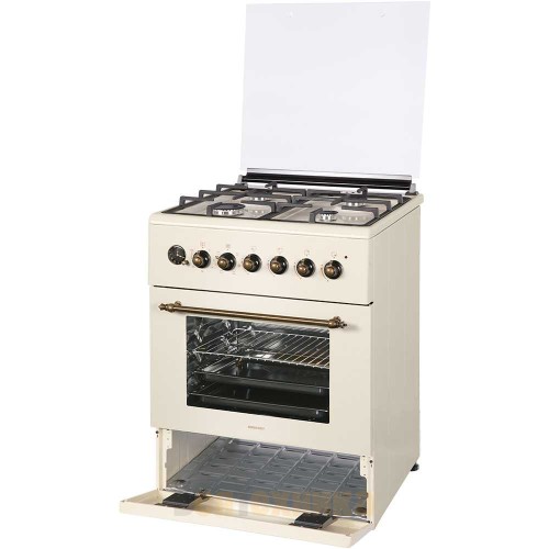 Плита газоэлектрическая NordFrost GE 6064 YR