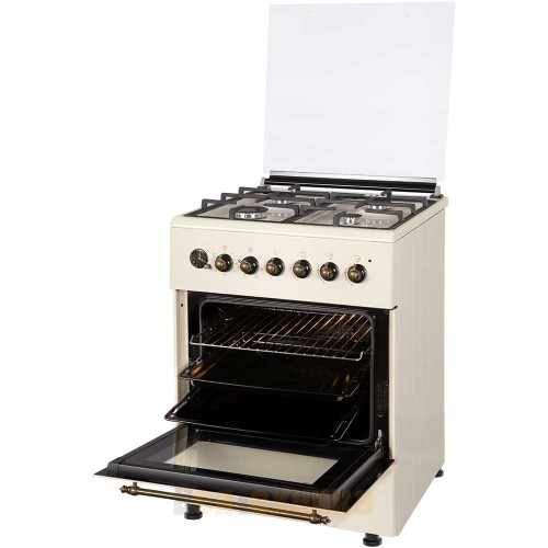 Плита газоэлектрическая NordFrost GE 6064 YR