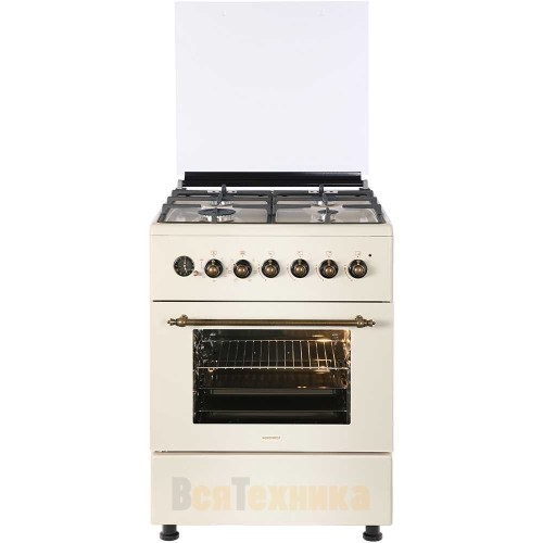 Плита газоэлектрическая NordFrost GE 6064 YR