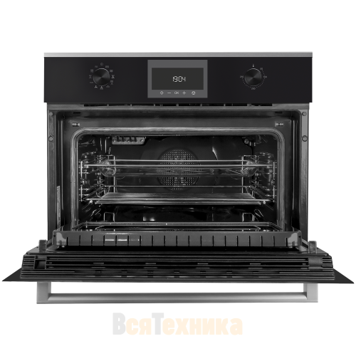 Компактный духовой шкаф с микроволнами Kuppersbusch CBM 6330.0 KSM6 MattBlack