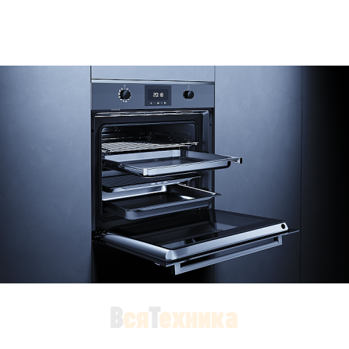 Комбинированный духовой шкаф с паром Kuppersbusch BD 6340.0 KSM6 MattBlack