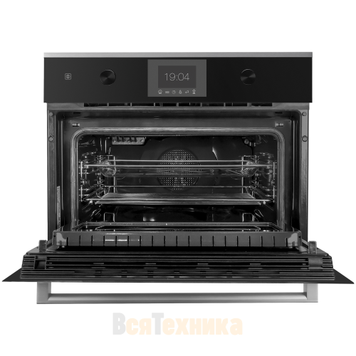 Компактный духовой шкаф с микроволнами Kuppersbusch CBM 6350.0 S1 Stainless Steel