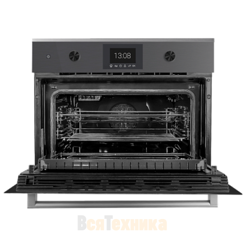 Компактный духовой шкаф с микроволнами Kuppersbusch CBM 6350.0 GPH 9 Shade of Grey