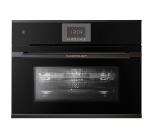 Компактный духовой шкаф с микроволнами Kuppersbusch CBM 6550.0 S2 Black Chrome