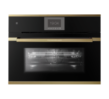 Компактный духовой шкаф с микроволнами Kuppersbusch CBM 6550.0 S4 Gold
