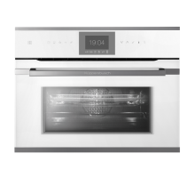 Компактный духовой шкаф с микроволнами Kuppersbusch CBM 6550.0 W3 Silver Chrome