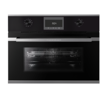 Компактный духовой шкаф с микроволнами Kuppersbusch CBM 6330.0 S3 Silver Chrome