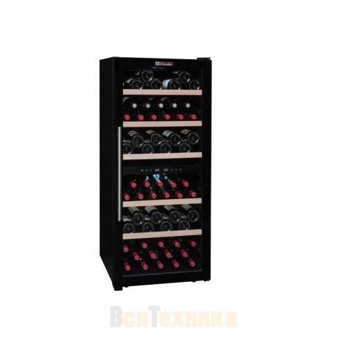 Двухзонный винный шкаф La Sommeliere CVD102DZ